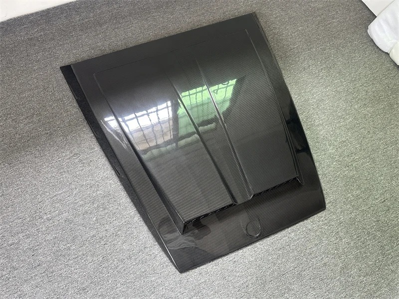 W464 Dry Carbon Fiber Front Bumper Hood Bonnet Cover for  W464 New G-class Made by Aluminum Alloy Mould